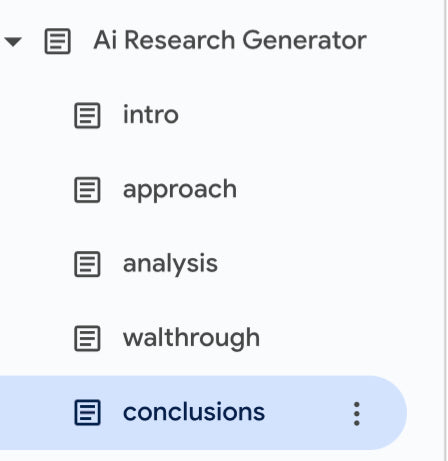 👾 DRY AI → Generador de análisis/investigación de Google Docs